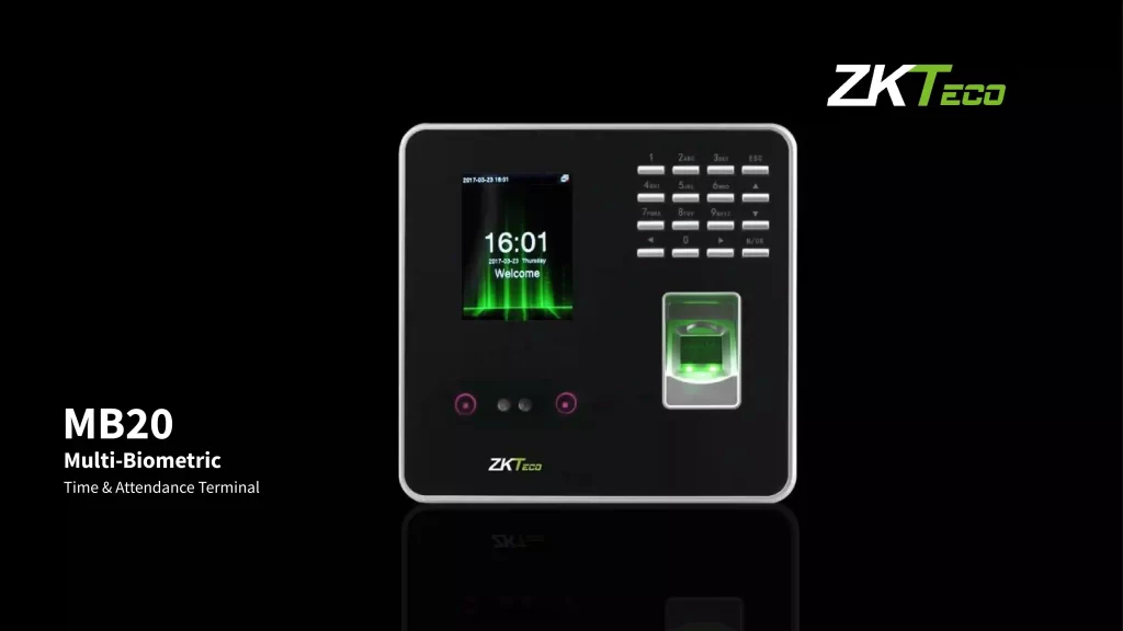 ZKTeco - MB20 - Integration